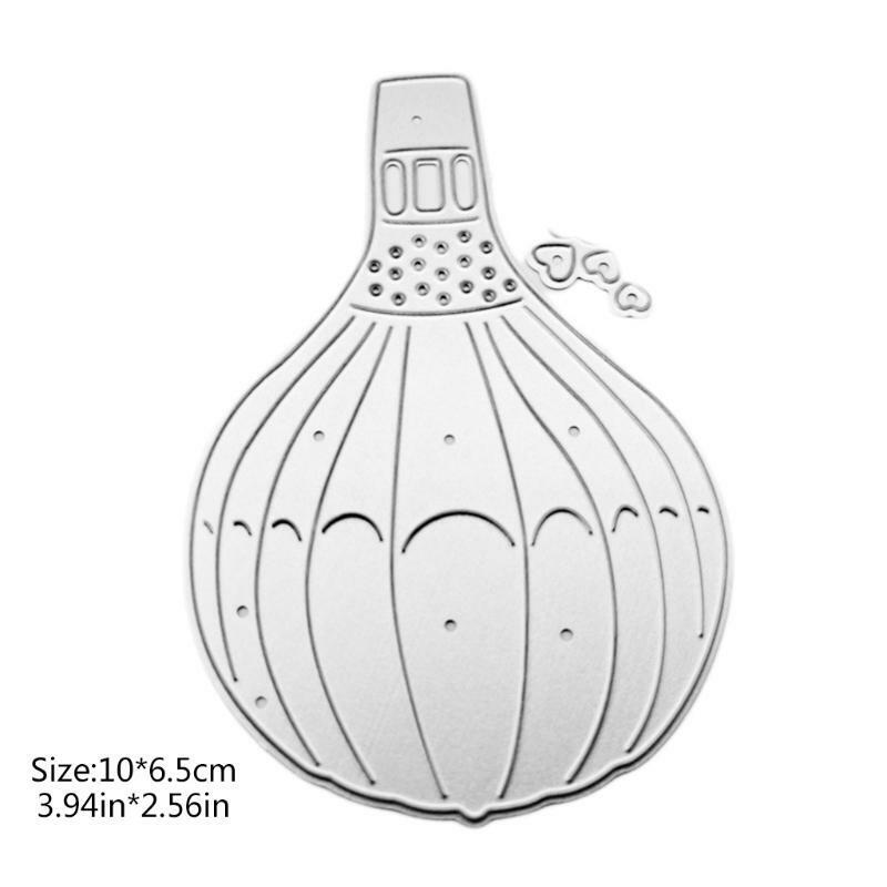 Fire Balloon Metal Cutting Die for DIY Paper Crafts Scrapbooking Album Decor