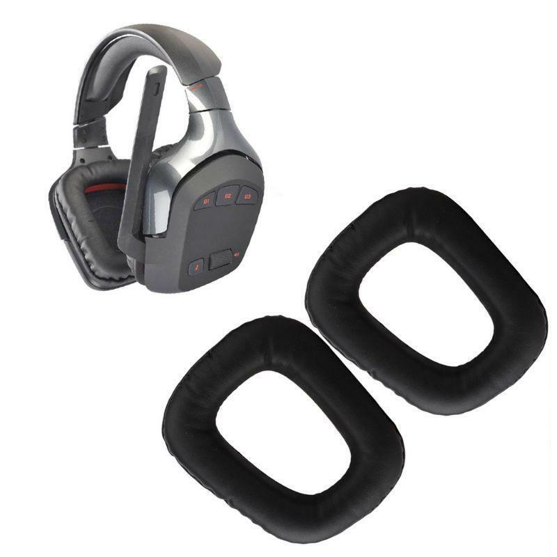 2Pcs/Pair Headphone Cushions Replacement Ear Pads Cushion For Logitech G35 G930