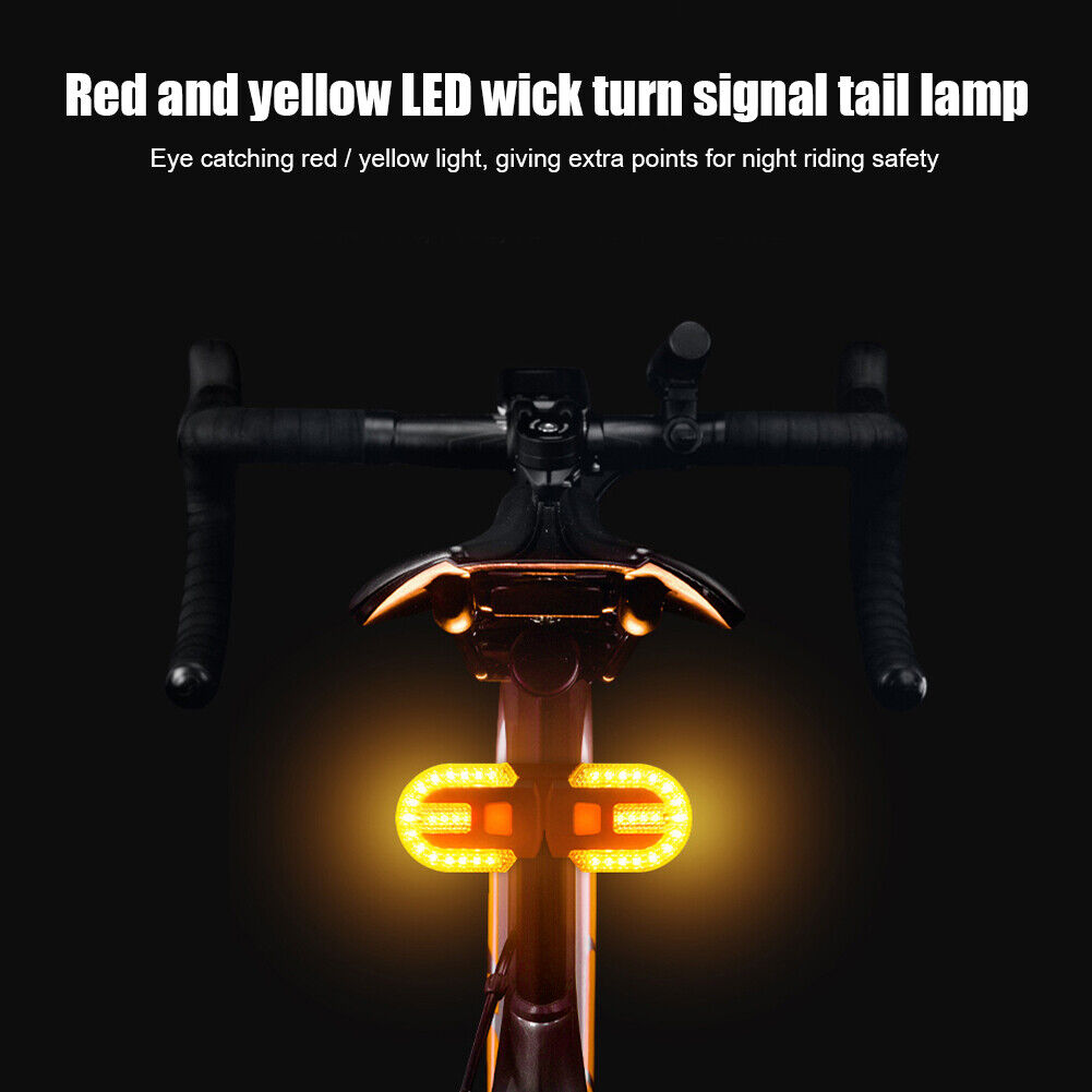 30lm Waterproof MTB Bike 3 in 1 LED Remote Control Turn Signal Taillight