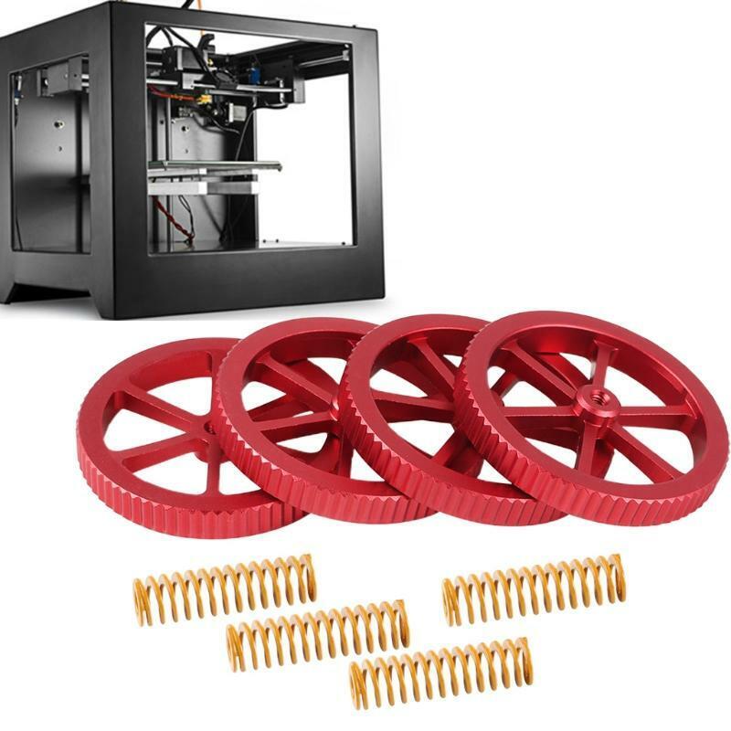 4pcs Hand Twist Leveling Nut Hot Bed Die Springs for Creality Ender 3/5 CR10