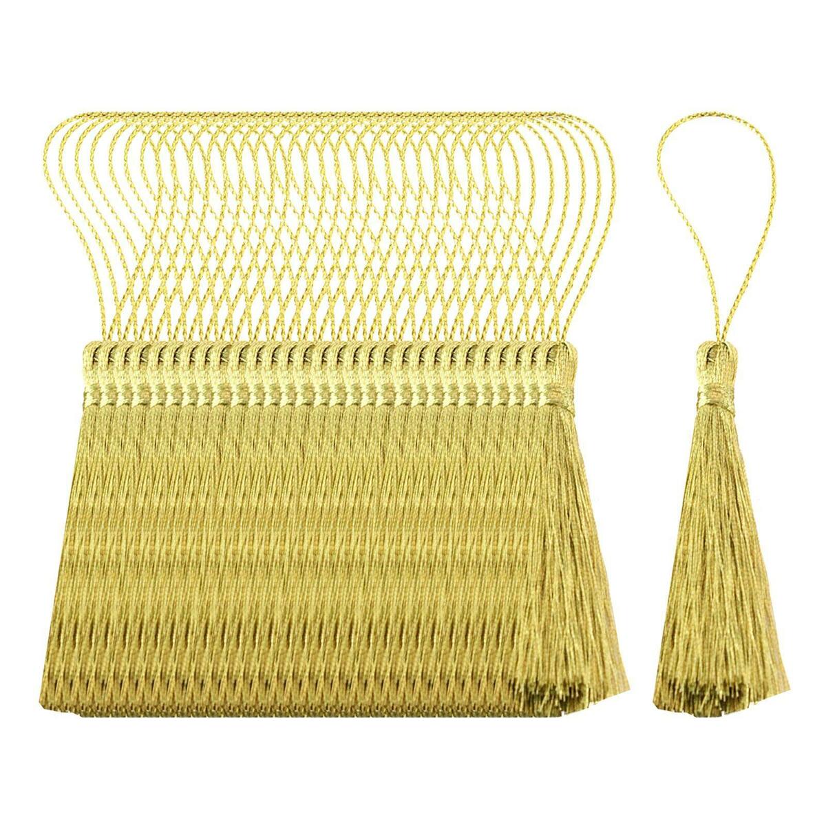 of 60 10cm Handmade Bookmark Tassels Cord Loop for Bookmarks Accessory