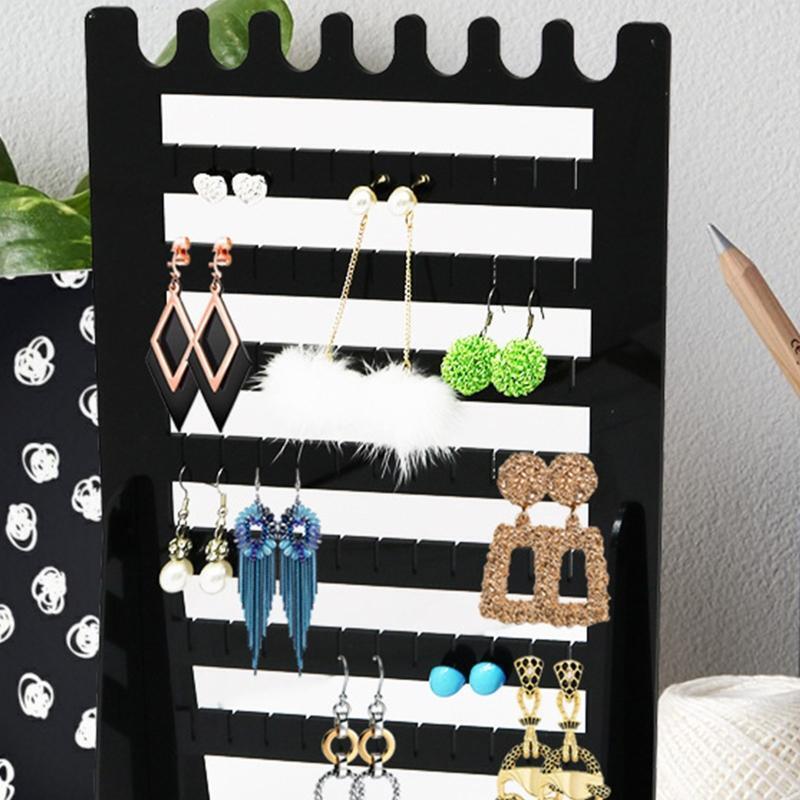 Earring Organiser Jewellery Display Storage Stand for Hanging Necklace Earring