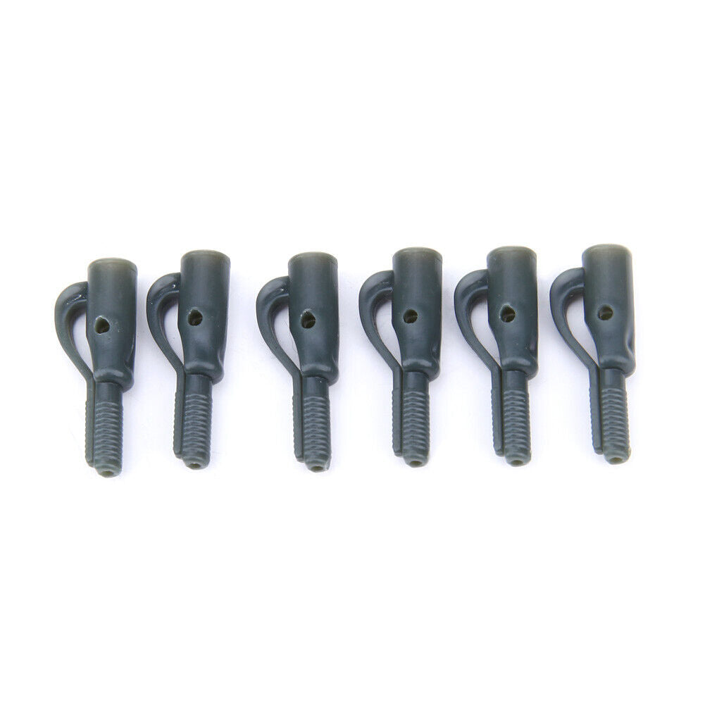 20Sets Fishing  Clips Carp Fishing Tackle Tools with Pins Tail Tubes