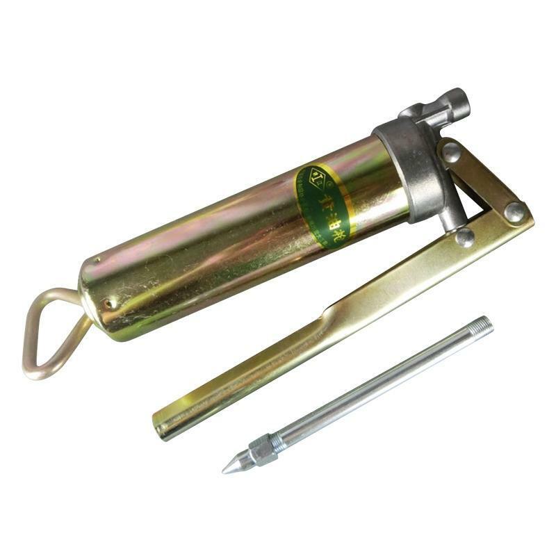 Durable Metal High Pressure Oiler Mini Grease Gun Lubricating Oil Syringe 200cc