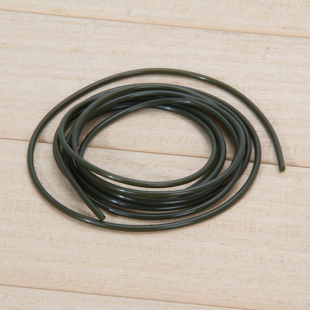 2m Carp fishing Plastic rigs tube 1mm ID sleeve pretend fishing lines