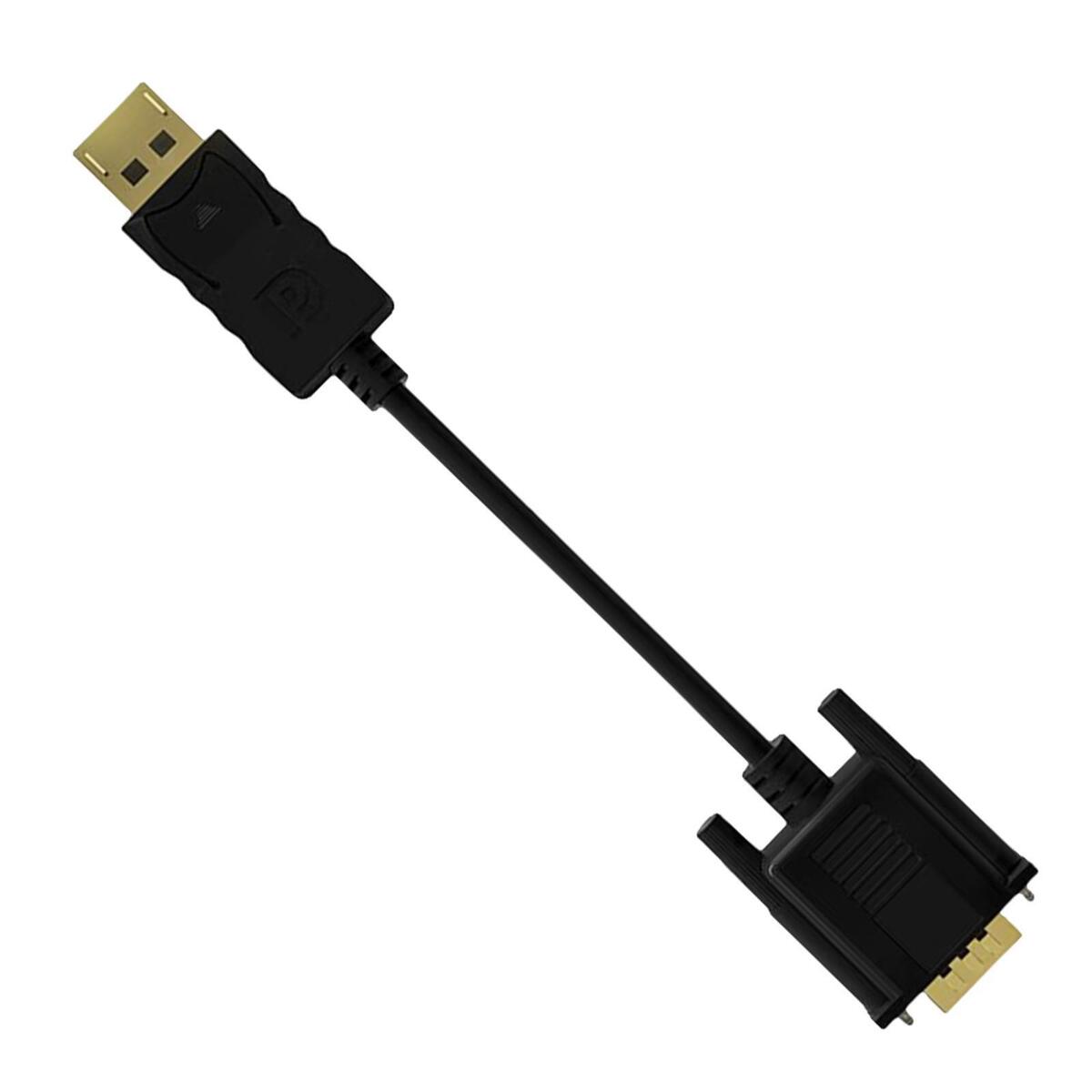 DP to VGA Adapter DP to VGA Cable Male to Male for Monitor Laptop