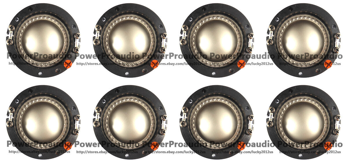 8pcs Diaphragm For JBL 2420H 2421H 2425H 2426H 2427H 2461H 2470H LE85 Aft 8 ohm