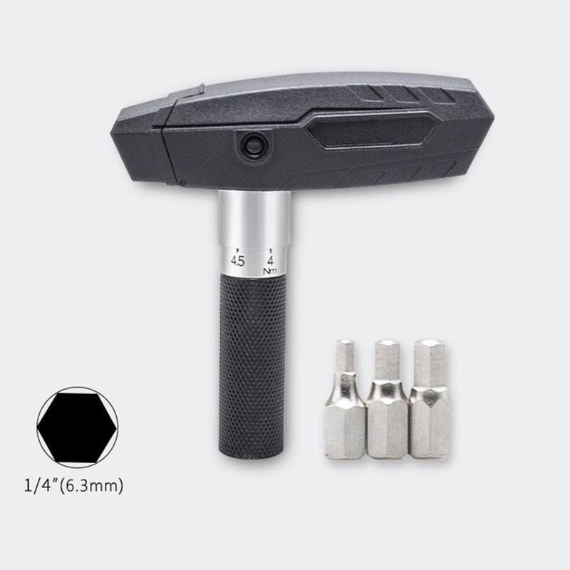 Torque Wrench Tool Strong Magnetic Bicycle Multitool Tool Steel Range 4-6Nm