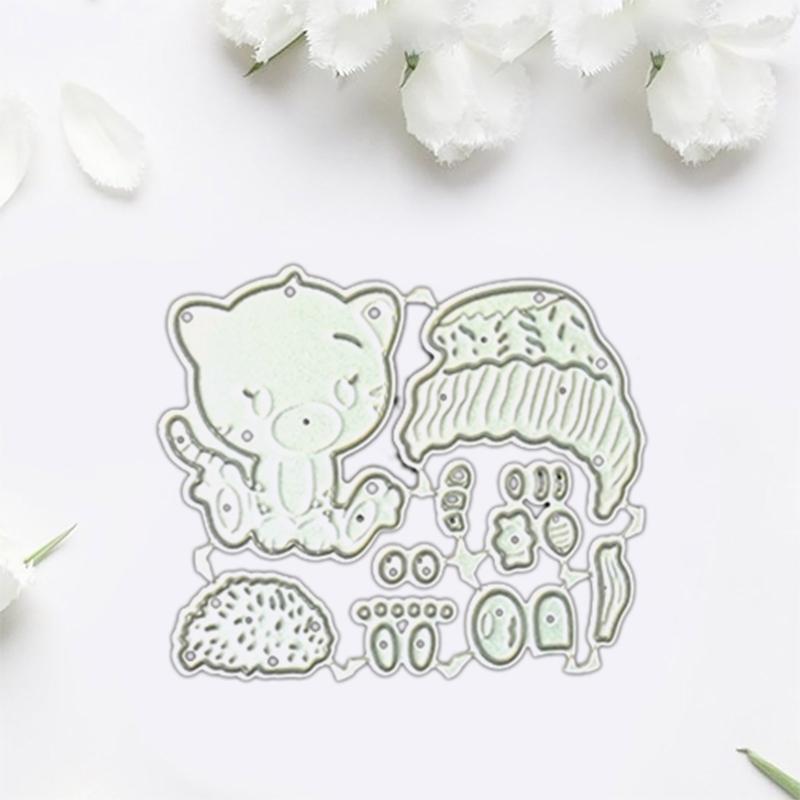 Metal Die-Cuts Making Embossing Scrapbooking Durable Stencils Holiday Tiger