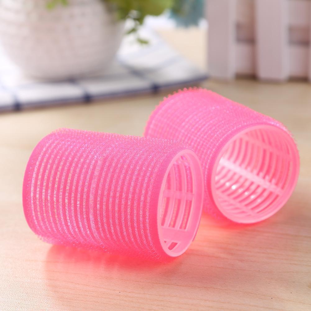 12pcs Self Grip Hair Rollers Hairdressing Home Use DIY Hair Curlers (44mm)