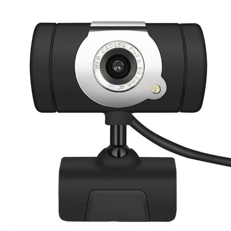 Home Durable Study Laptop Webcam Camera USB H-D Computer PC With Microphone