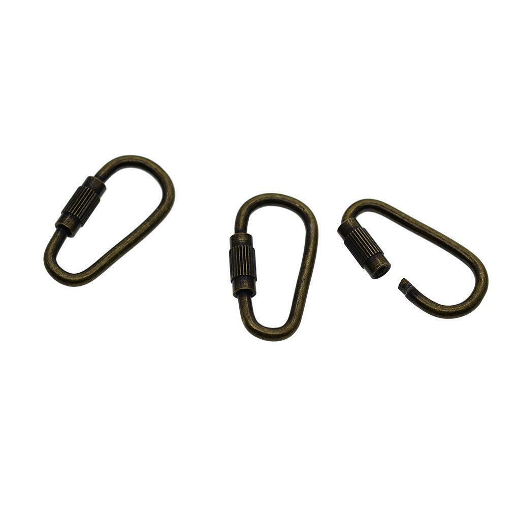 50x -functional Screw  Carabiner Clasp Key Chain  Key