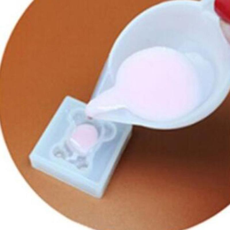 43 Pcs Silicone Measuring Cup Card Slot Mixing Cup Finger Cots Wooden Stirrer