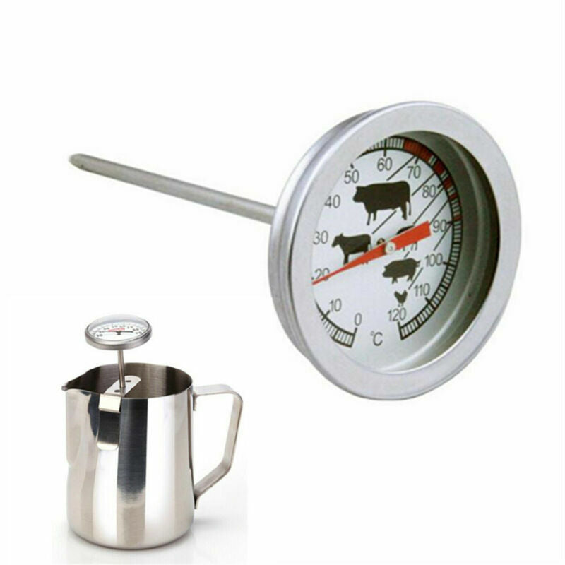 Dial Roast Meat Chicken Turkey Beef Cooking BBQ Food Thermometer Gauge 0-120?