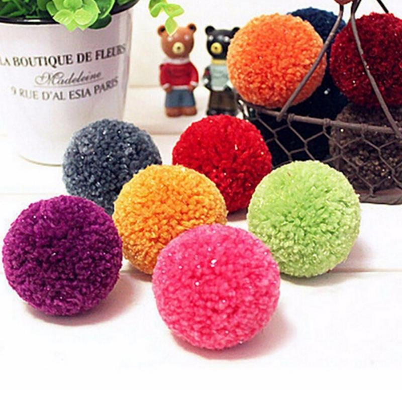 8Pcs 4 Size Pompom Maker Fluff Ball Weaver Needle Knitting DIY Craft Tool