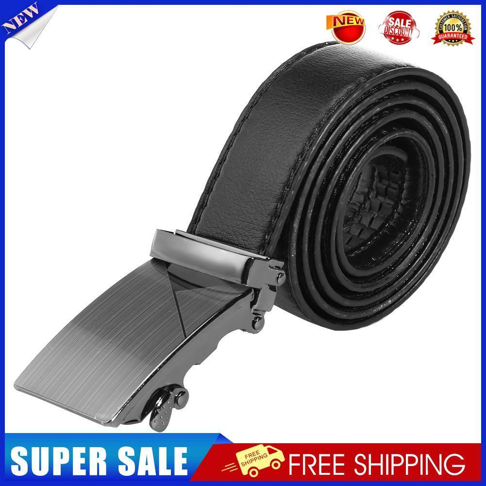 Men Classic Belt PU Business Casual Straps Fashion Automatic Buckle (012)