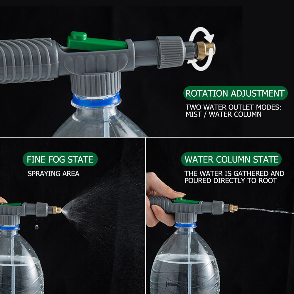 Beverage Bottle Sprayer Universal Pesticide Watering Sprayer for Gardening
