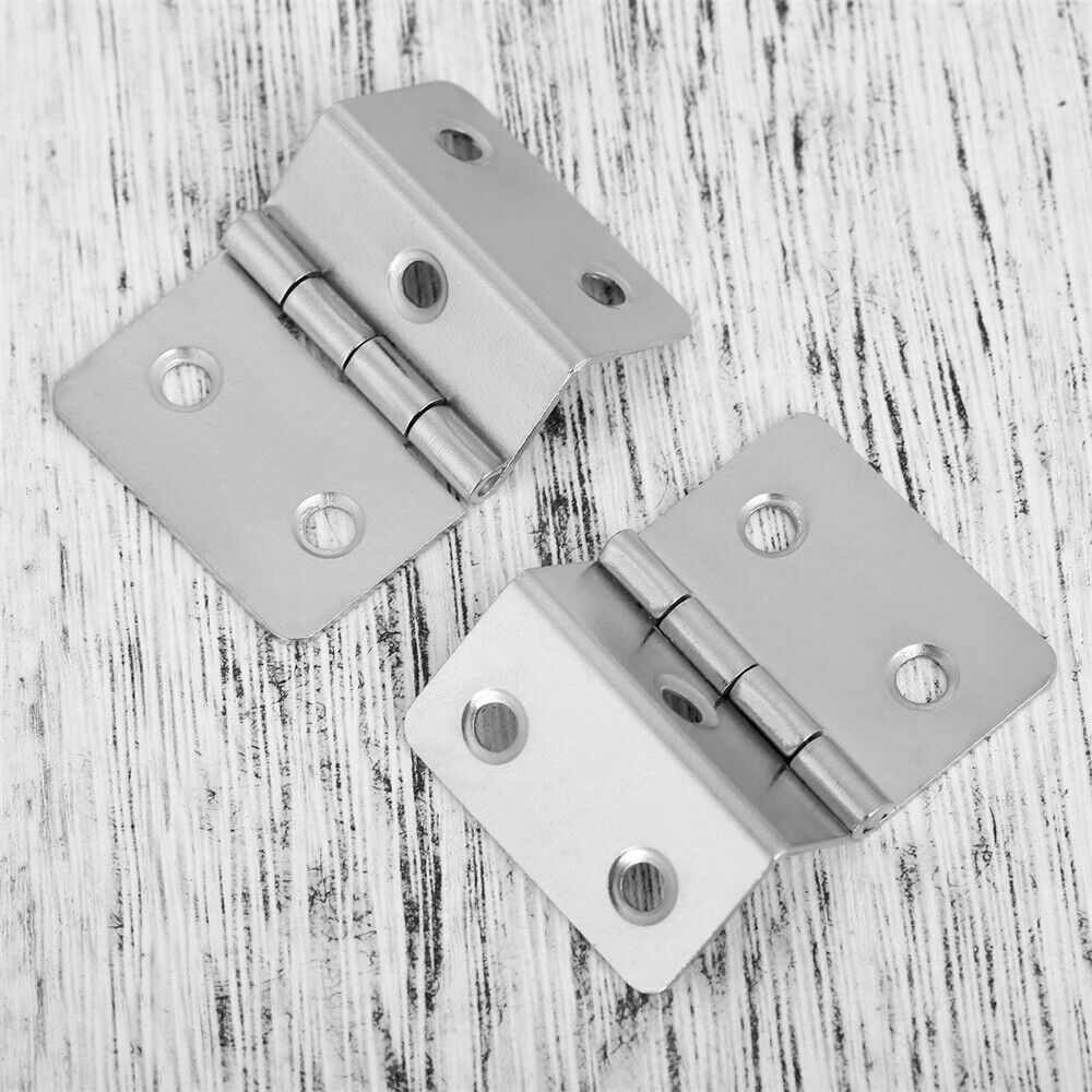 30mm*34mm Cabinet Hinges Cupboard Wardrobe Jewelry Box Door Hinge Chrome 2pcs