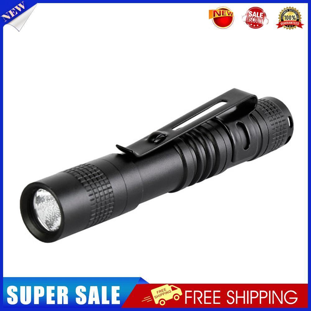 Mini Portable LED Flashlight Outdoor Camp Hiking Emergency Pen Torch Lamp
