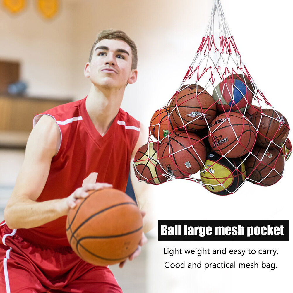 Balls Carry Net Bag Outdoor Sports Soccer Basketball Volleyball Net Bags