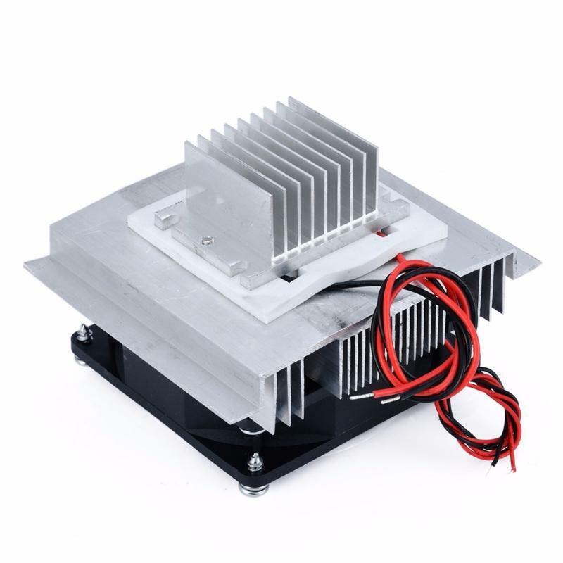 DC 12V Peltie Semiconductor Cooler Radiator Air Cooling Device Refrigeration Kit