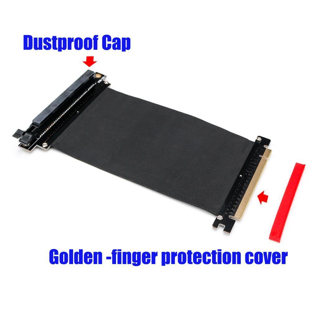 PCI-Express PCI-E3.0 16X Adapter Riser Card Flexible Extension Port Cable