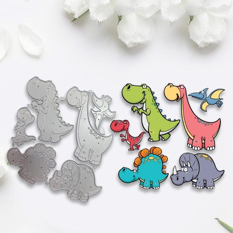 Dinosaur Metal Cutting Dies Stencil Scrapbooking DIY Album Stamp Paper Card Mold