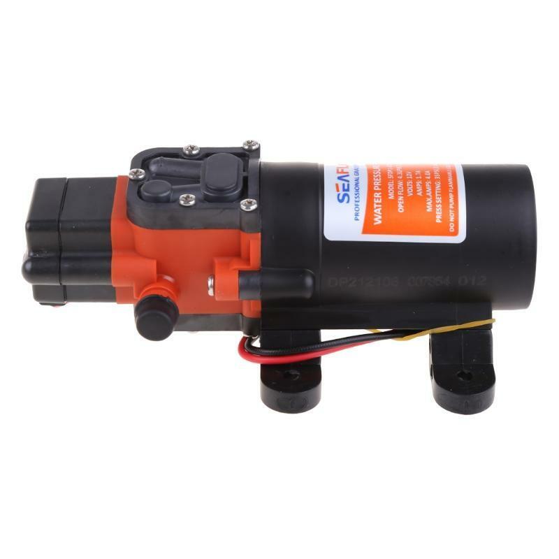 Portable Electric Transfer Water Pump 35PSI Self-priming Water Diaphragm Pump