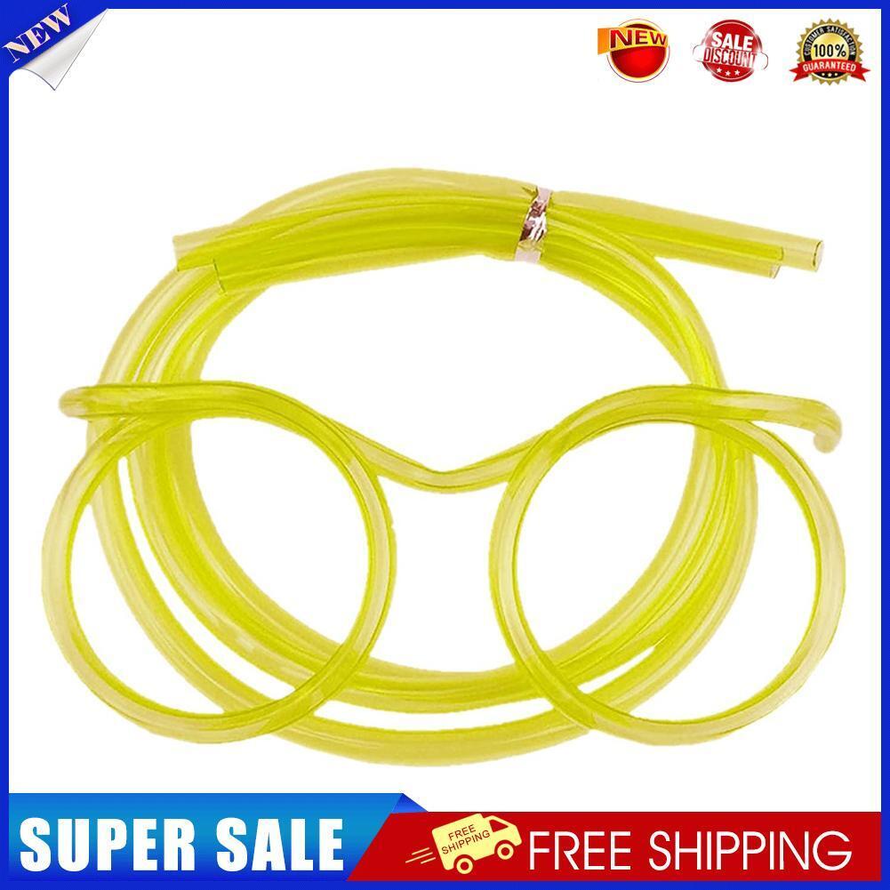Novelty Eyeglasses Drinking Straw for Kids Birthday Party Supplies (Yellow)