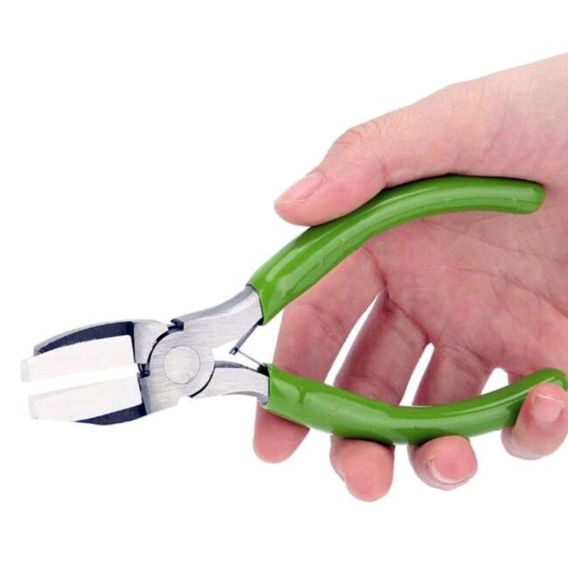 Practical Carbon Steel Pliers w/ Cover 5.5'' Nylon Pliers for DIY Jewelry Making
