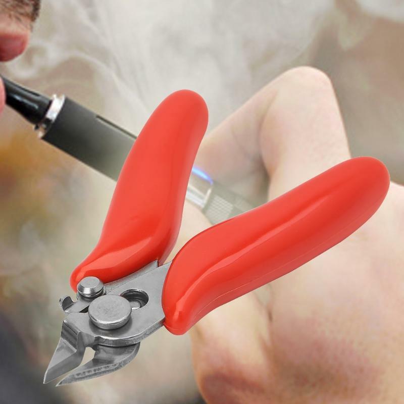 Mini 3.5" Diagonal Side Cutting Pliers Lock Cable Wire Cutter Repair Hand Tools