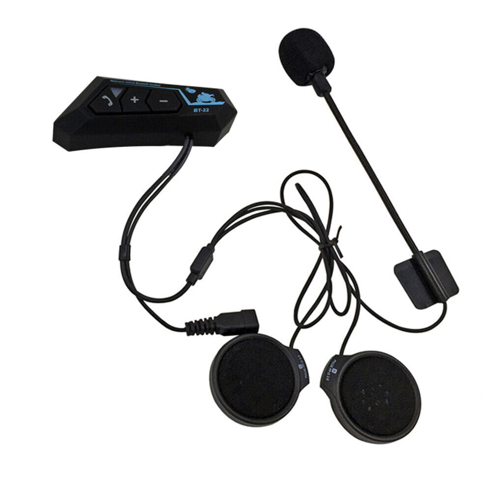 Waterproof Motorcycle Helmet Headset Bluetooth-compatible Wireless Earphone