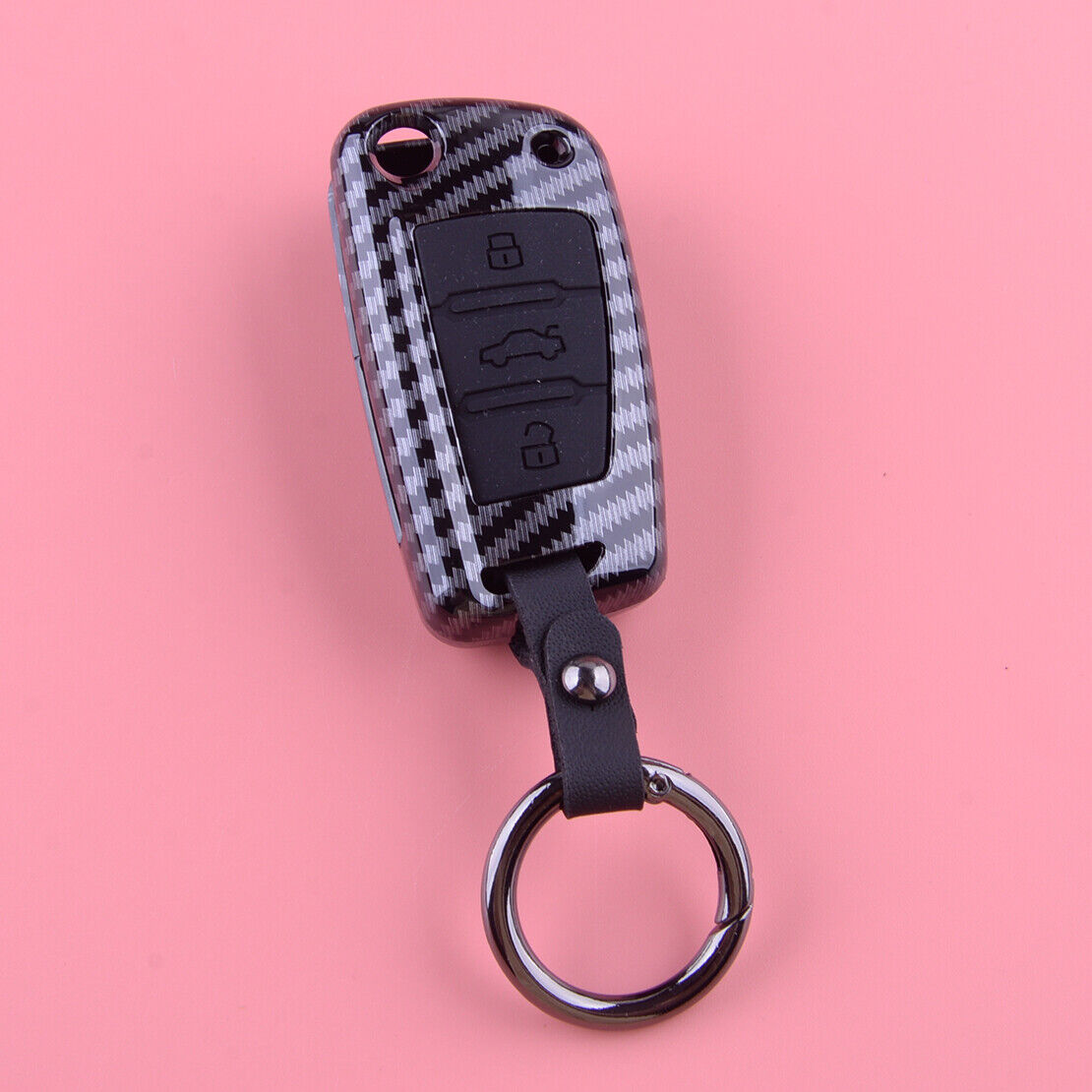 Remote Key Case Cover Shell Fit For Audi A3 A4 A5 A6 A8 Q3 Q5 Q7 S3 S4 S5 TT
