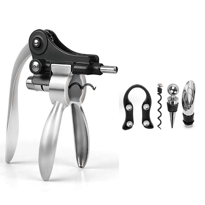 5PCS  Rabbit Wine Bottle Opener Corkscrew Set Rabbit Wine Opener Kit