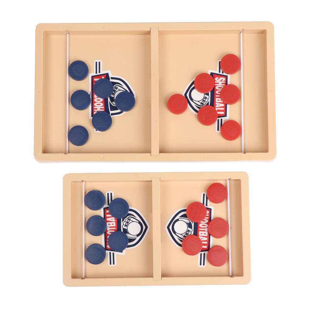 Ice Hockey Battle Board Game Fast Sling Puck Game Foosball Game Bumper Chess