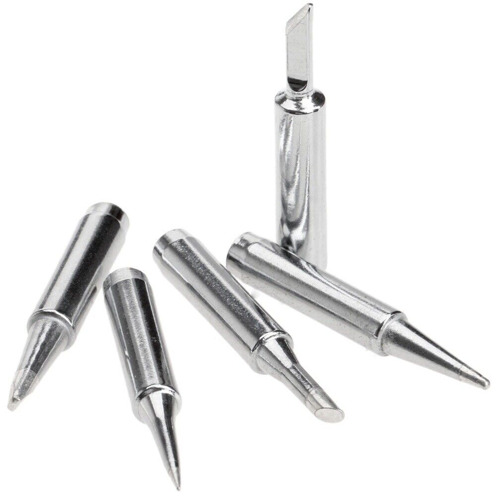 High Quality 5PCS Tip Solder Soldering Iron Rework Station Tool For Hakko 900M-T