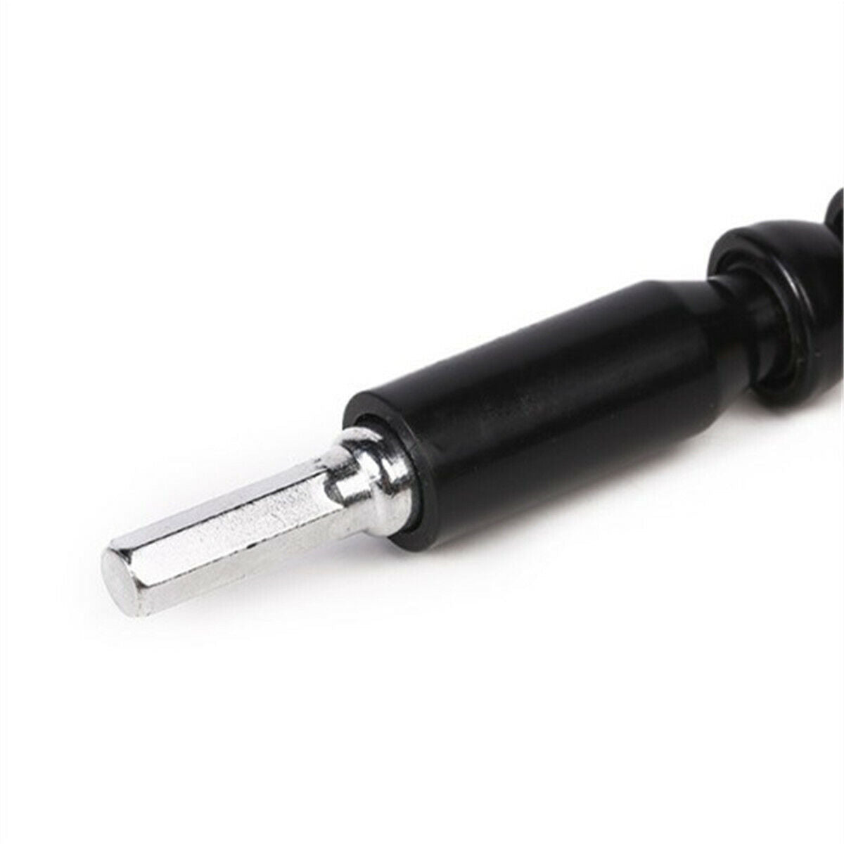 Multi-Angle Bending Screwdrive Electric Drill Bit Flexible Extension 200mm Black