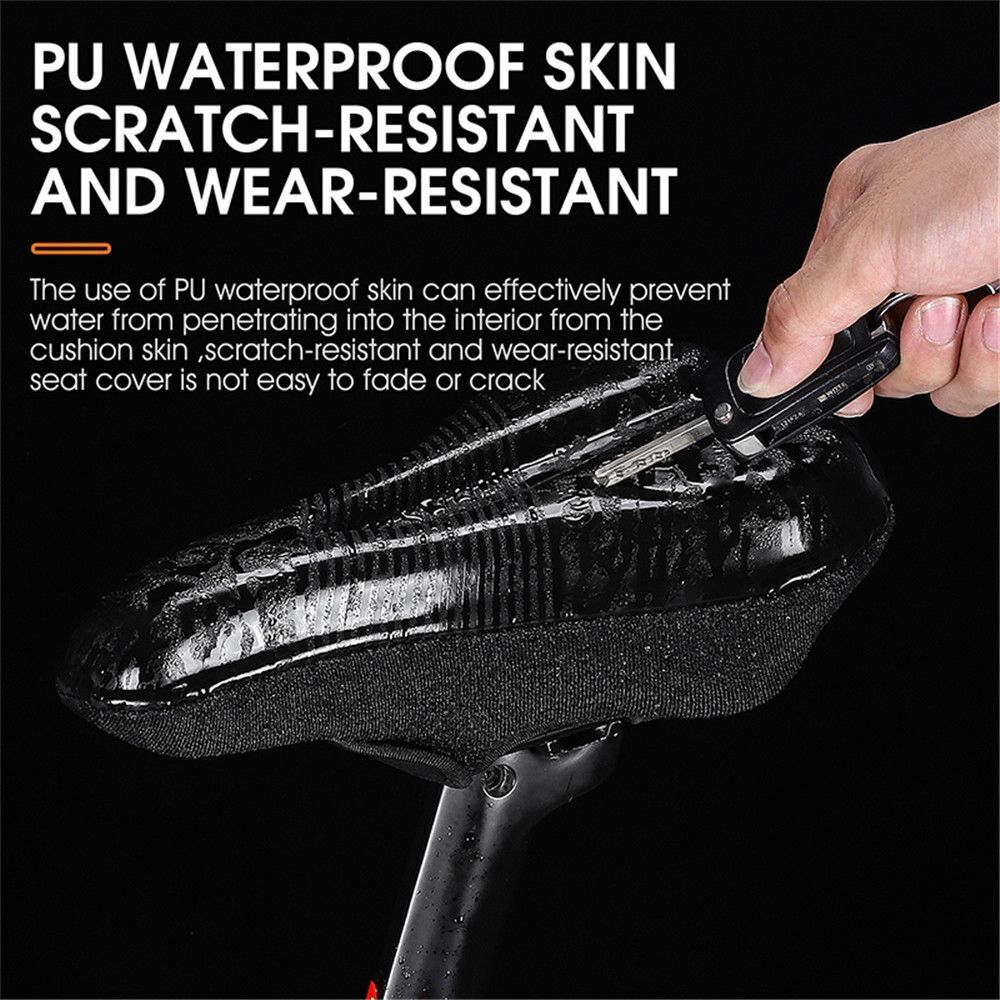 Road Bike MTB Bike Cushion Cycling Saddle Case Seat Pad Bicycle Saddle Covers