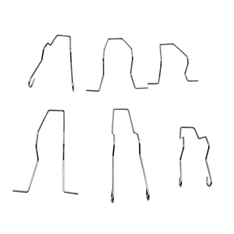 Universal Car Headlight Clamp Headlamp Dip Dipped Beam Bulb Hoder Pack of 6