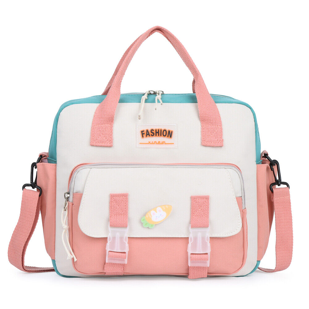 Backpack Schoolbag Cute Teenager Girls Travel Shoulder Bag (Watermelon Red)