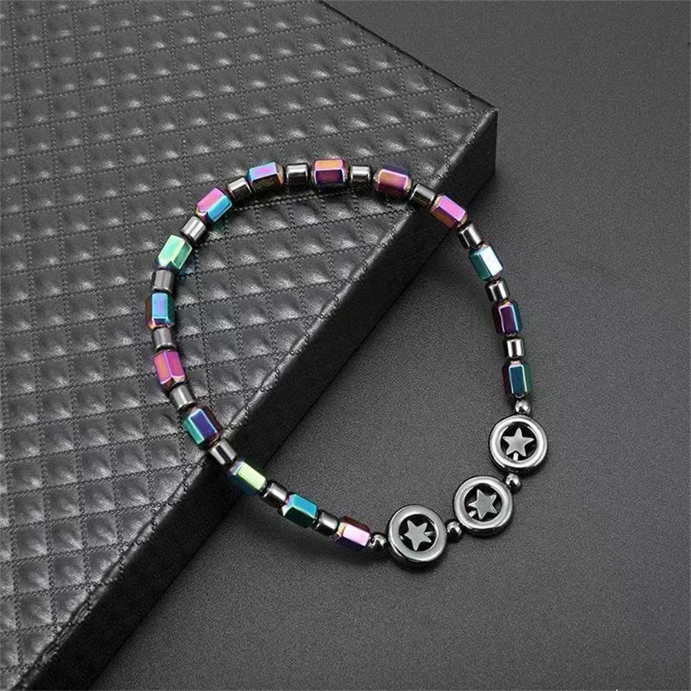 Bracelet Magnetic Therapy Anklet for Women Men Hematite Anklet Jewelry Gift