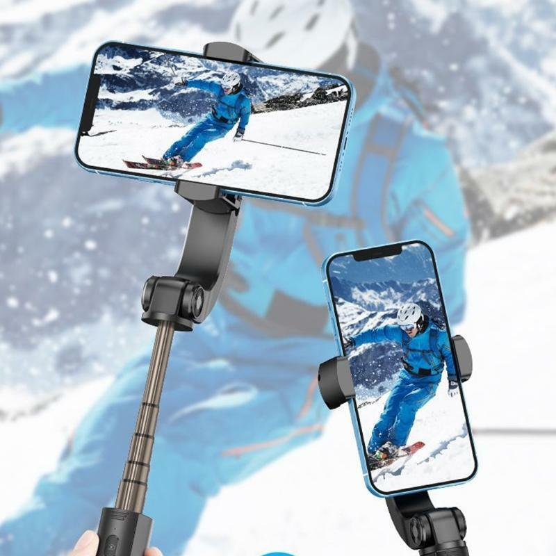 Gimbal Stabilizer for Smartphone Live Video with 360° Remote Control Rotation