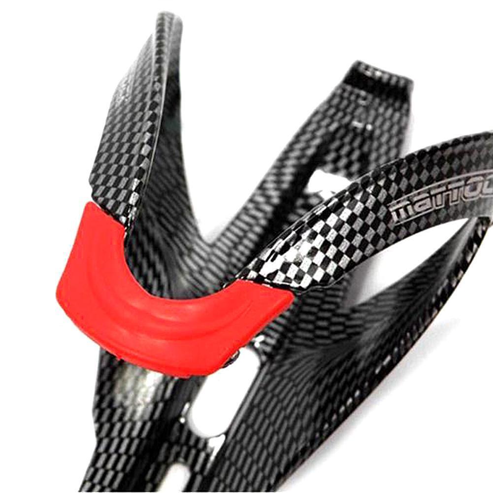 Road Bicycle Bike V Shape Water Bottle Holder Carbon Fiber Bottle Rack Cage