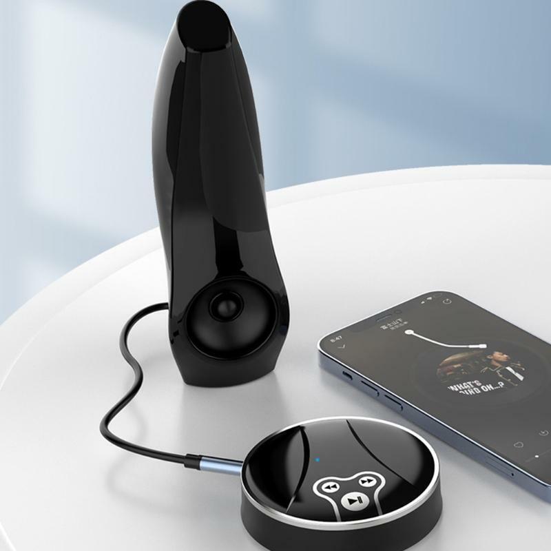 3.5mm Jack Bluetooth-compatible5.0 Receiver Transmitter 2 in 1 Plug and Play