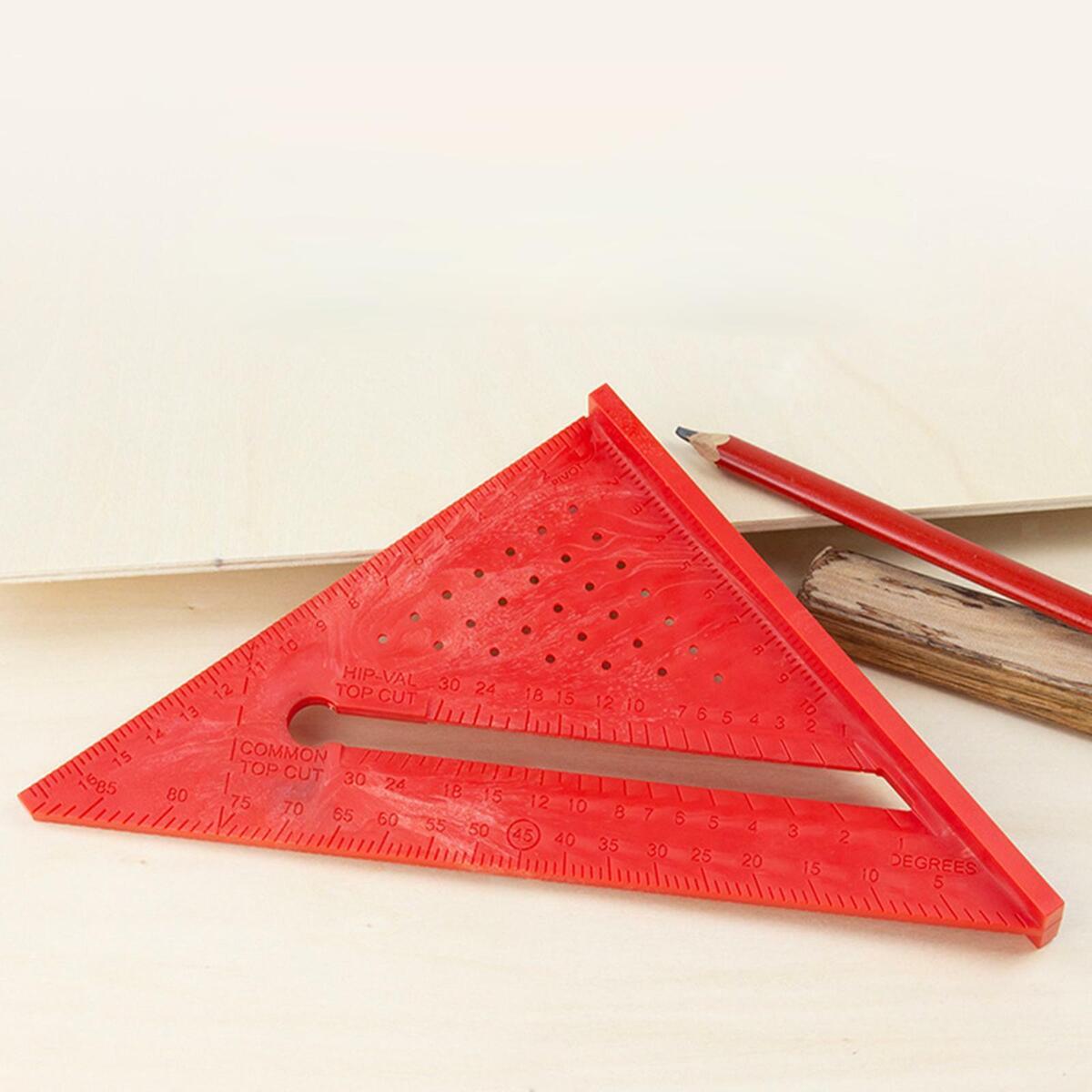 Multi Function Triangle Ruler Protractor Square Ruler Building Framing Tools