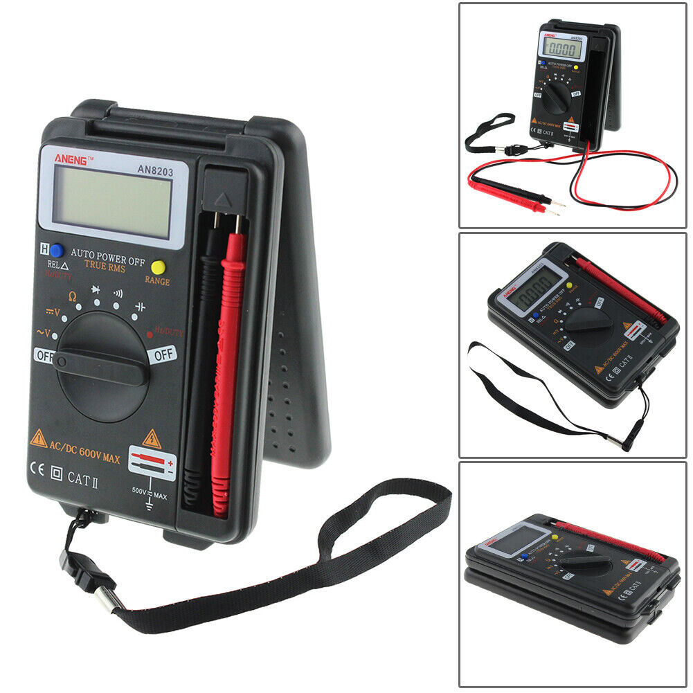 ANENG AN8203 DMM Integrated Handheld Pocket Mini Digital AC/DC  Multimeter