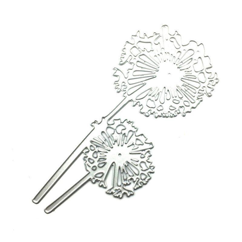 Dandelions Metal Cutting Dies Stencil Scrapbooking DIY Album Stamp Paper Emboss