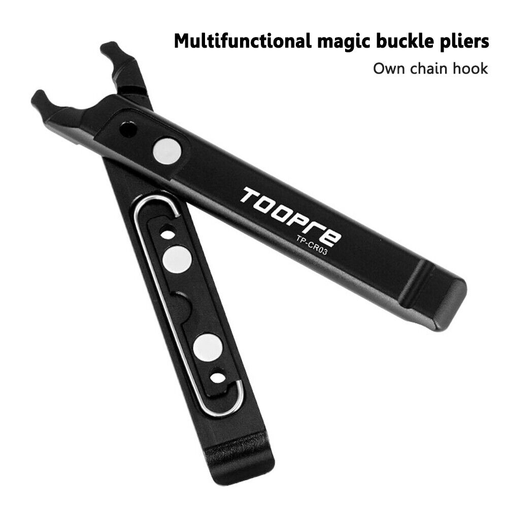 TOOPRE Multifunctional Bicycle Chain Link Buckle Pliers Clamp Quick Release