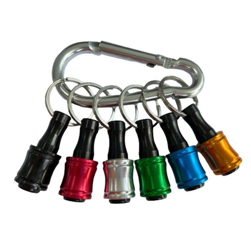 Hand-held Screwdrivers and Drill Bits Keychain Extension Bar Aluminum Alloy