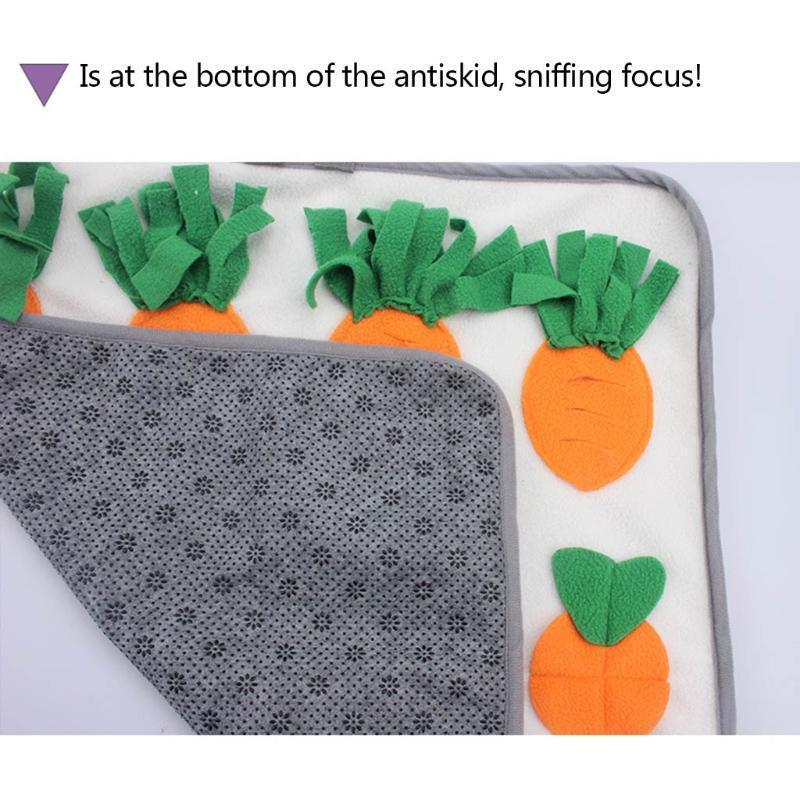 Dog Snuffle Mat Feeding Pad Nosework Treats Playing Mats Boredom Breaker